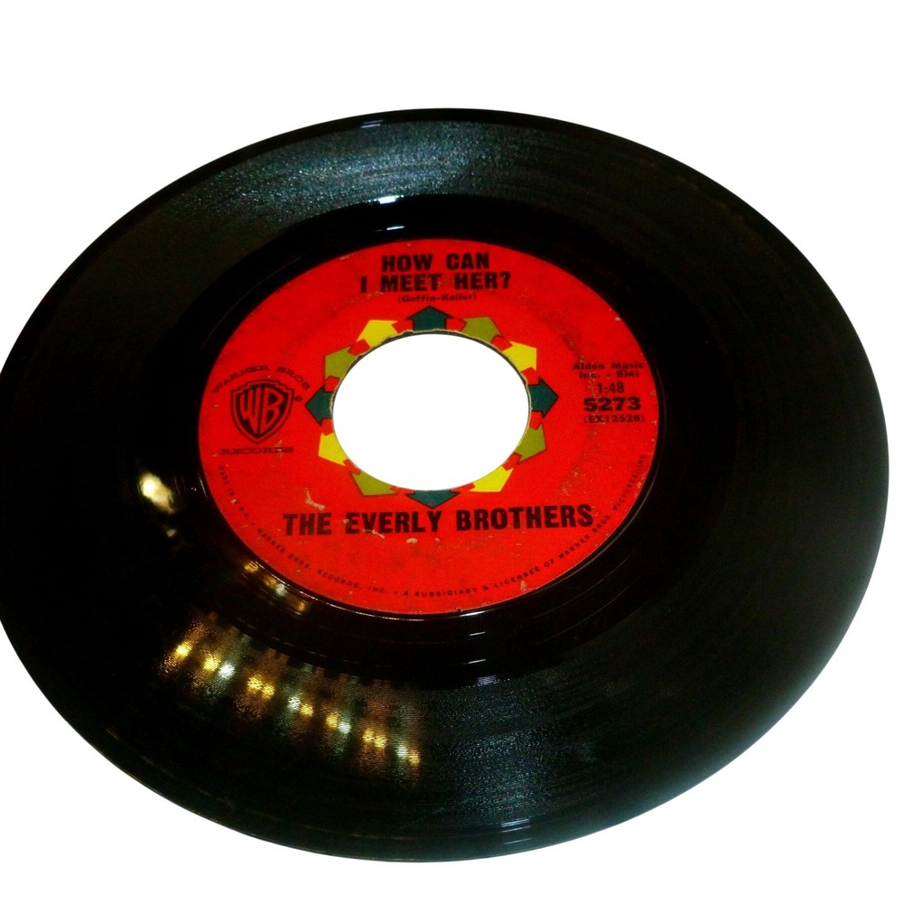 The Everly Brothers How Can I Meet Her That's Old Fashioned‎ 45 RPM Vinyl 5273